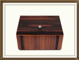 SOLD Macassar Ebony Art Deco Jewellery Box