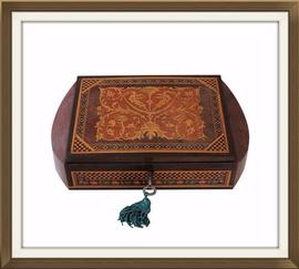 SOLD Vintage Sorrento Musical Jewellery Box