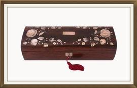 SOLD Victorian Inlaid Rosewood Jewellery Box