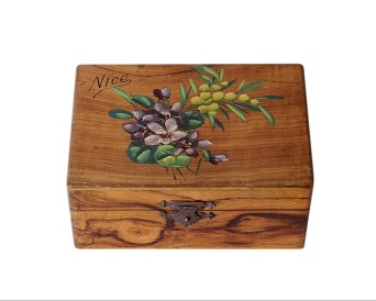 SOLD 1920s Vintage French Jewellery Box From Nice