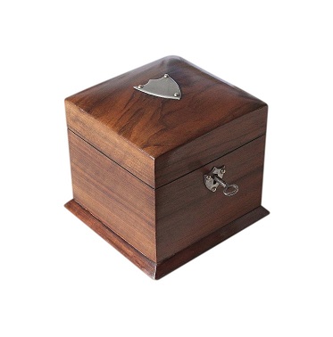 Superb Antique High Quality Walnut Jewellery Box