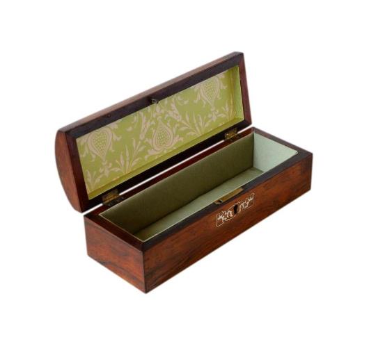 SOLD Antique Inlaid Rosewood Jewellery Box