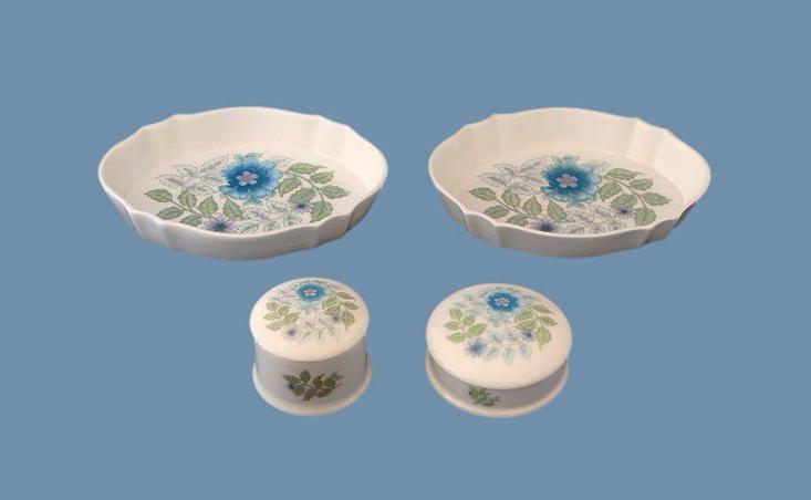 Beautiful Vintage Wedgwood Ring Dishes And Pots